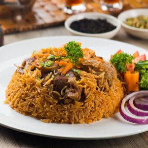 Meat Kabsa with Vegetables – I Love Arabic Food